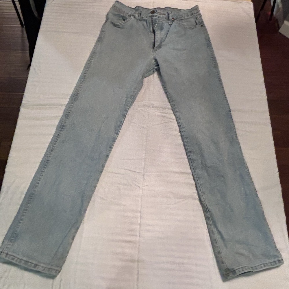 Vtg Wrangler|Cowboy Cut Jeans| White Washed| 30x32